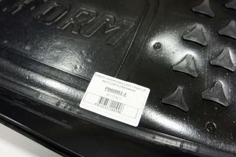 Form коврик в багажник полиэтилен Lada Largus Ларгус пятиместная фото 2