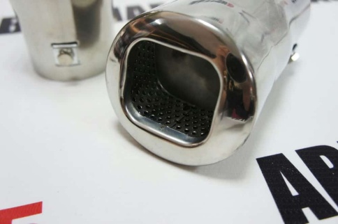 Насадка  на глушитель № ZXQ-100 сталь    фото 2