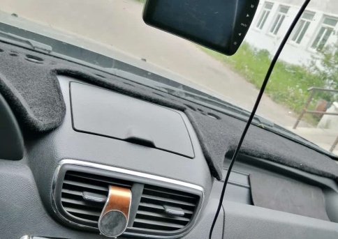 Накидка на панель Renault Duster 1 2010-2020г Nissan Terano 2013-2019г Lada Largus 2020-2023г карпет фото 4