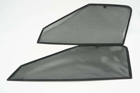 TLT  каркасные шторки на магнитах Hyundai Creta Крета 2015-2021г стандарт сетка передние 2шт 10% фото 6