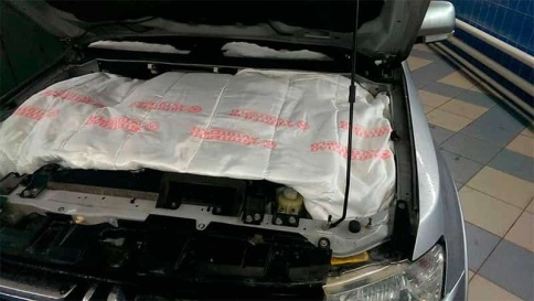 Автотепло  утеплитель автомобильный №25  134см х 78см  фото 2