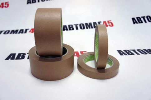 Itape  скотч малярный 18мм коричневый    фото 2