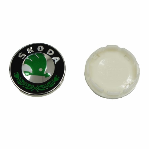 Колпачок ступицы Skoda 55/52 зеленый (208243) фото 1