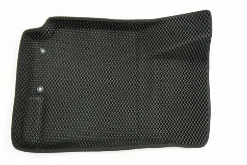 SMART  коврики в салон 3D EVA ЭВА Kia Rio 17-22г Rio X-Line Solaris 17-22г черные рис ромб компл 5шт фото 2