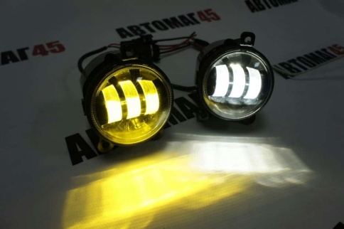 SALMAN  2 реж. 3000 6000К Фары п/туманные Приора Газель Нива Шевроле LED 50W 4800Lm 2шт гарант 6 мес фото 7