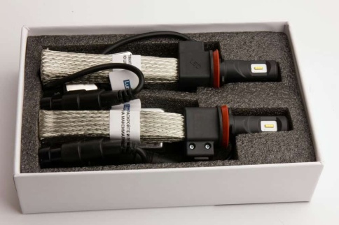 Lumen  Flex H11 светодиодная лампа LED 1шт H8/H9/H16 12В 25W 6000K 4200Lm гарантия 6мес фото 4