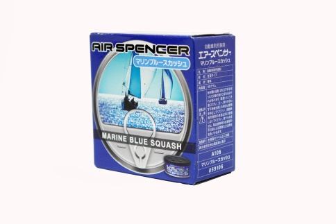 EIKOSHA Air Spencer  ароматизатор на панель меловой Marine Blue Squash свежесть океана Япония A-106 фото 2