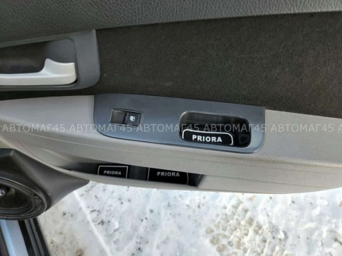 Коврики в ниши Лада Lada Приора Priora 1 белые буквы 13пр. фото 3