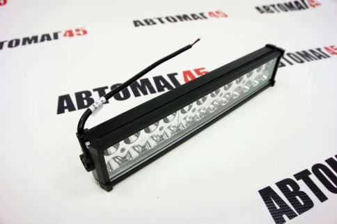 C2R Светодиодная балка 72W дальний свет 10-30V 6500K 5900Lm 24 диода 340x65x40мм Ruzoom гарант 3мес фото 3