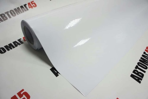 KSF  Автовинил белый глянец  1м х 1,5м    фото 2