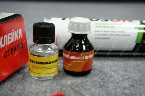 TEROSON Клей герметик для вклейки стекол комплект 310мл фото 3