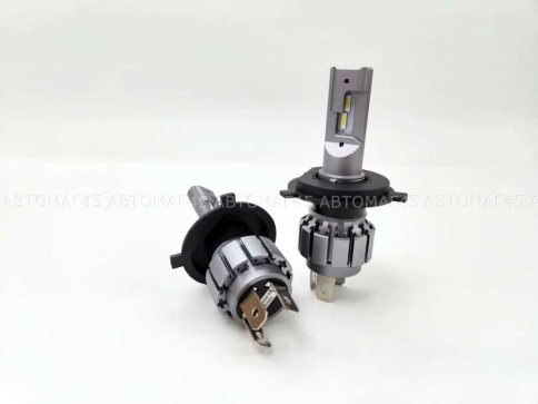 K8 лампы LED 2шт H4 12В 30W 6000K 3000Lm гарантия 5мес    фото 2