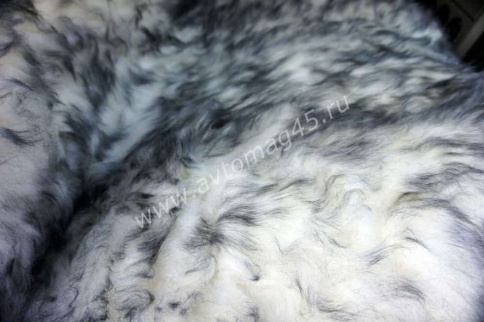 Maximal Накидка  длинный ворс пепельный 140х55см 2шт    фото 3