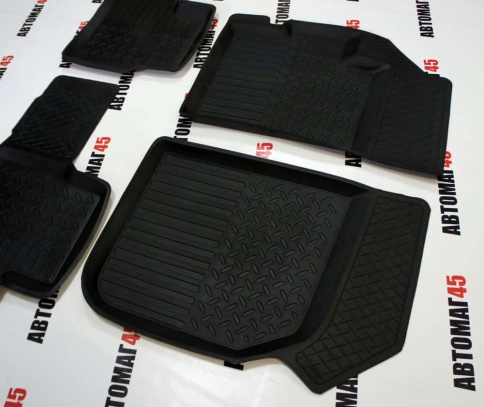 Коврики  в салон Daewoo Matiz Chevrolet Spark комплект 4шт  фото 5