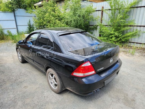 ANVAir дефлектор заднего стекла козырек Nissan Almera Classic B10 Ниссан Альмера Классик В10 06-12г фото 2