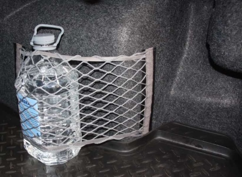 Airline  Сетка крепления груза в багажник 25x55см для ниш    фото 3