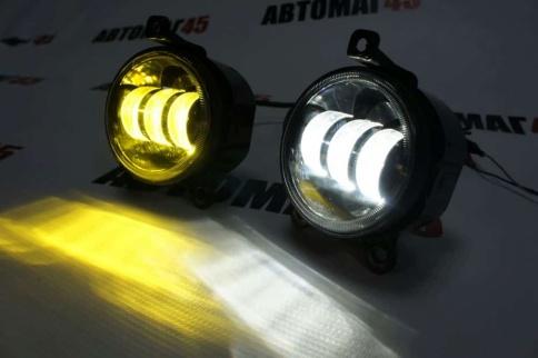 SALMAN  2 реж. 3000 6000К Фары п/туманные Приора Газель Нива Шевроле LED 50W 4800Lm 2шт гарант 6 мес фото 9