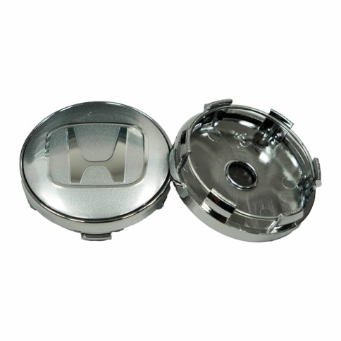 Колпачок ступицы Honda 60/57 серебро TechLine КиК Слик NZDK 020 фото 3