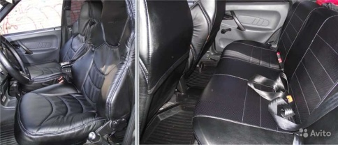 Recaro  чехлы универсальные экокожа черный черный комплект    фото 6