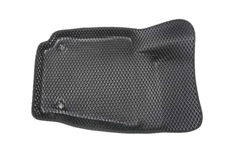 BORATEX  коврики в салон 3D EVA ЭВА Volkswagen Polo седан 2010-2020г черные рисун ромб комплект 5шт фото 2