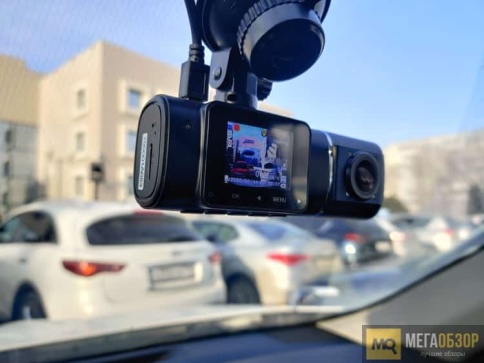 Camshel  видеорегистратор двухканальный DVR 240 Full HD 30к/с  170/145* карта до 256Гб гарант 12мес фото 3