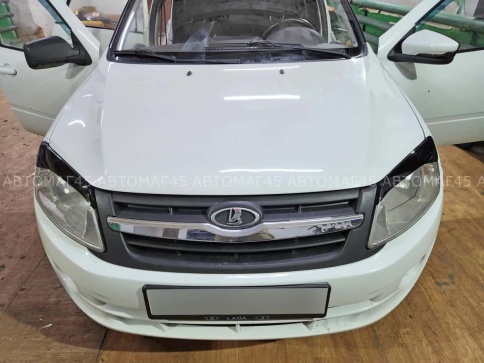Реснички накладки на фары Lada Granta Лада Гранта до 2018г 2шт    фото 6