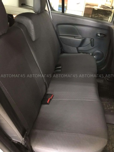 Авточехлы  Нива Шевроле Niva 2014-2020г Нива Travel с 2020г жаккард серый A-10  фото 3