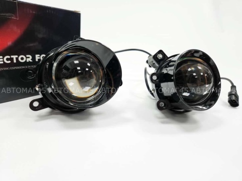 ZMB Фары противотуманные 1 линза  Lexus/Toyota LED 50W 6000LM 2шт гарантия 6 мес фото 5