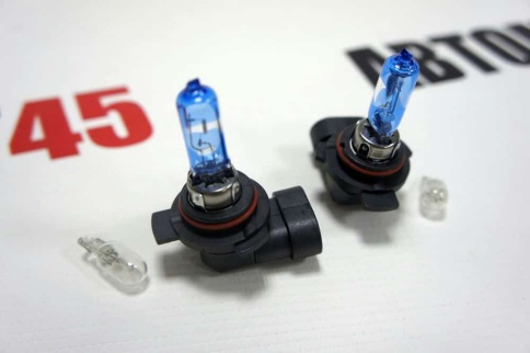 SVS  лампа HIR2 9012 Intensive +130% яркости 12V 55W 3800K 2шт + W5W    фото 2