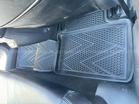 Rezkon Коврики  в салон LADA Vesta Веста LADA Vesta Веста SW Сross резина комплект 4шт    фото 3