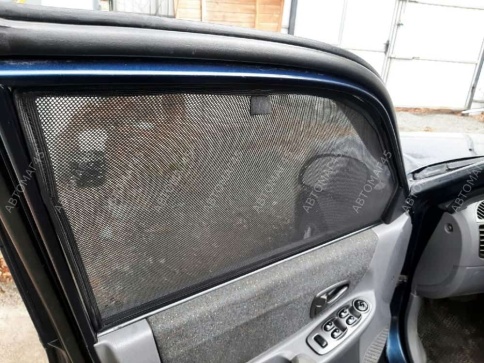 TLT  каркасные шторки на магнитах Hyundai Accent Тагаз Акцент 1999-2012г передние стандарт 2шт 10% фото 9