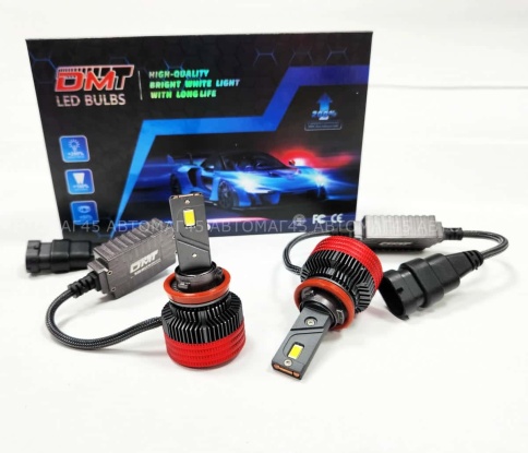 DMT-S30 лампы LED 2шт H11 12В 75W 5500K 6000Lm  с обманкой гарантия 6мес    фото 1