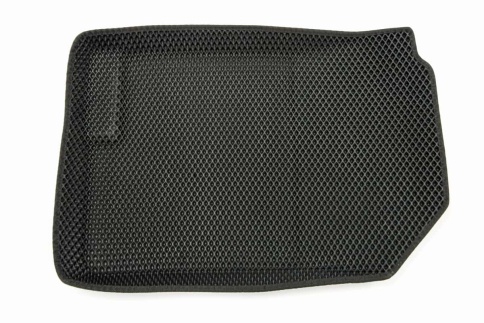 SMART  коврики в салон 3D EVA ЭВА Kia Rio 17-22г Rio X-Line Solaris 17-22г черные рис ромб компл 5шт фото 3