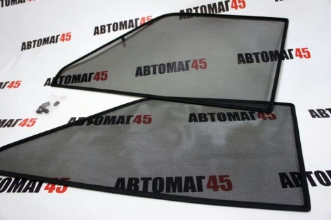 Шторкофф  каркасные шторки на магнитах ВАЗ 2109 2114 2115 премиум сетка передние 2шт 15%   фото 4