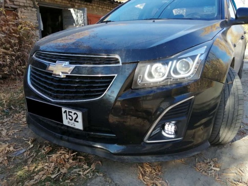 SALMAN  2 реж. 3000 6000K Фары п/туманные Chevrolet Cruze LED 50W 4800LM 2шт гаран. 6 мес фото 5