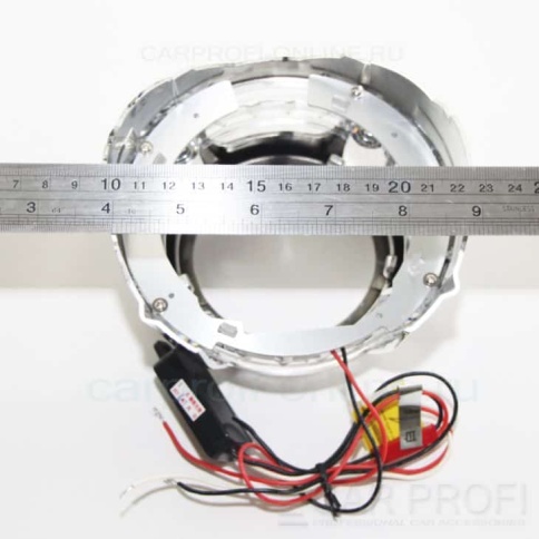 Carprofi  маска для билинзы 3,0"PORSCHE STYLE    фото 4