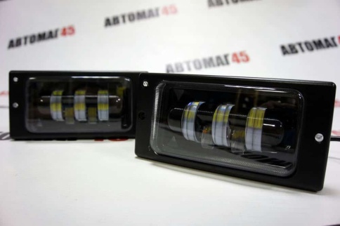 LTway  Фары противотуманные 5 линз ВАЗ 2110 2112 2113 2115 Нива Шевроле 40W 4000LM 2шт гарант 3 мес фото 2
