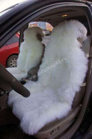 PSV Накидки комбинированные белый 140х50см 2шт    фото 1