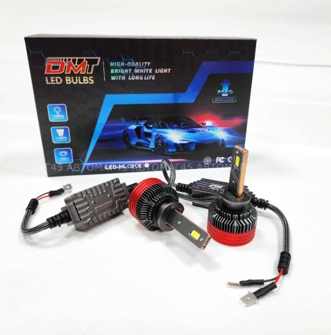 DMT-S30 лампы LED 2шт H1 12В 75W 6000K 6000Lm  с обманкой гарантия 6мес    фото 1