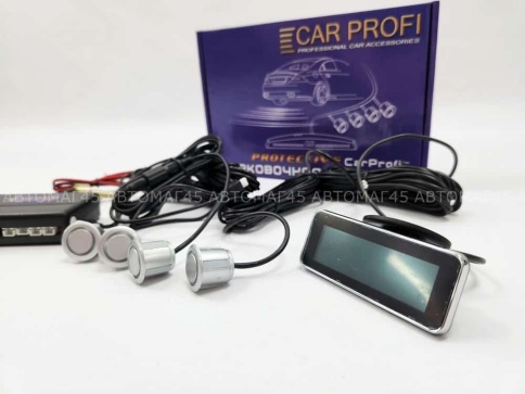 Carprofi  Парктроник 02-4S 4 датчика D 19мм серебро фото 5