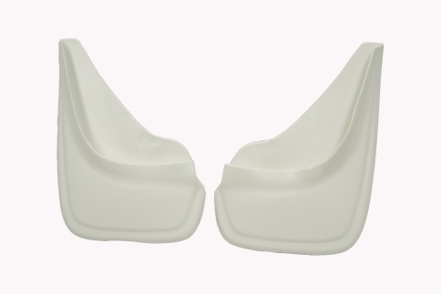 Skyway  брызговики универсальные резиновые белые 2шт    фото 3