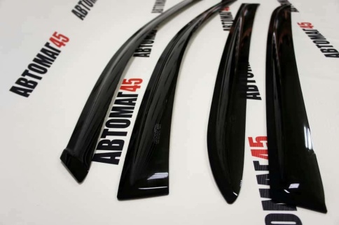 ANVair  дефлекторы окон KIA Rio X-Line Киа Рио Х-Лайн хэтчбек 2017-2022г комплект 4шт    фото 4