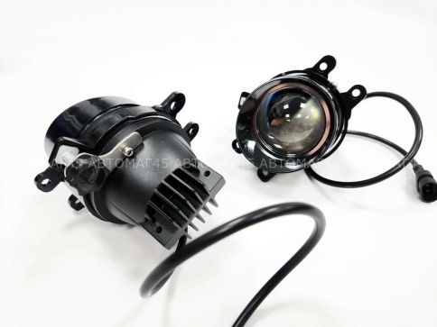 Ruzoom/C2R Фары противотуманные 1 линза Toyota/Lexus LED 50W 6000LM 2шт гарантия 6 мес фото 4