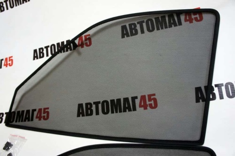 Шторкофф  каркасные шторки на магнитах ВАЗ 2110 2112 Лада Приора передние премиум 2шт 5%    фото 2