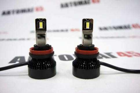 Sariti K5 LED 2шт H11 12В 50W 6000K 5000Lm с обманкой гарантия 6мес    фото 6