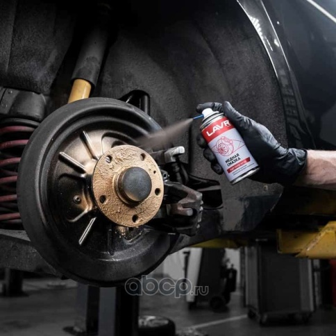 LAVR  Медная смазка аэрозоль 210мл    фото 2