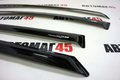 VAD  дефлекторы окон Hyundai IX35 Хендай IX35 2010-2015г комплект 4шт    фото 4