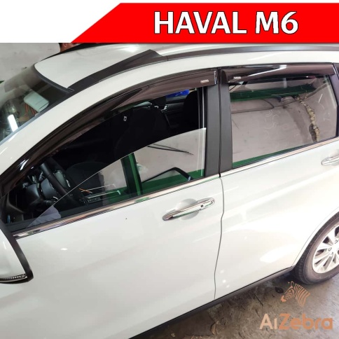 VAD  дефлекторы окон Haval M6 Хавал М6 2021г-н.в.  комплект 4шт    фото 4