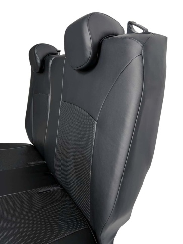 Авточехлы  Нива 4x4 урбан бронто легенд 2019-2025г экокожа черная  фото 10