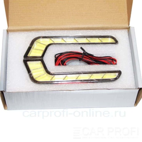 Carprofi Дневные ходовые 6 диодов L образные 10-15V 2шт гарантия 3 мес    фото 6